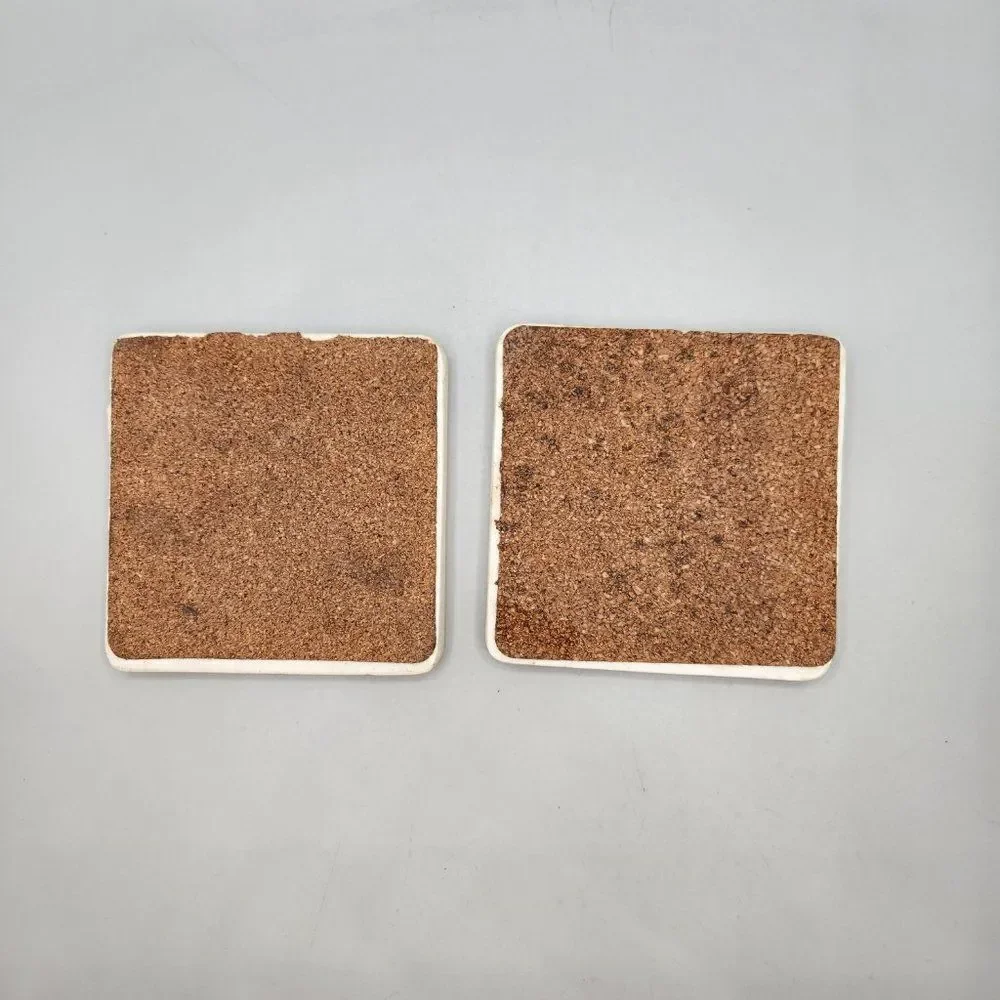 2 Retro Cowgirl Coasters Lyon Design Inc Ceramic Cork 4